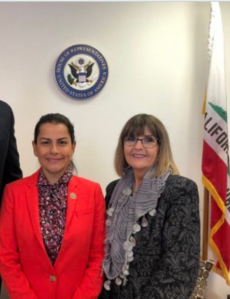 Vice President Vicki Remis Meets with Congresswoman Barragan